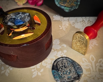 RIP Wax Seal Stamps, Pumpkin Wax Seals, Gothic Wax Seals, Jack o Lantern Wax Seals, Creepy Cute Wax Seal, Halloween Wax Seals, Goth Wax Seal
