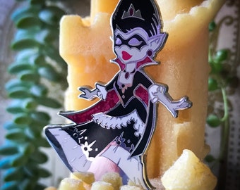 Monster Masquerade: Vampire Pins, Dracula Enamel Pins, Creepy Cute Pins, Pastel Goth Pins, Monster Enamel Pins, Monster Pins