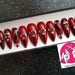 Hedyeh reviewed BDSM | Burlesque | Bondage | Sexy | Hand Painted False Nails | Little Nail Designs
