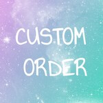 Custom Set of Hand Painted False Nails | Little Nail Designs