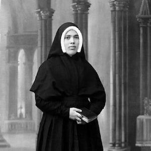 Fatima Sister Lucia - Restored Photograph - Archival Quality Print