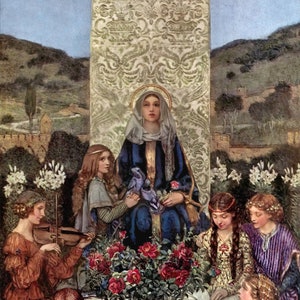 Magnificat  – 4 sizes – by Eleanor Fortescue-Brickdale