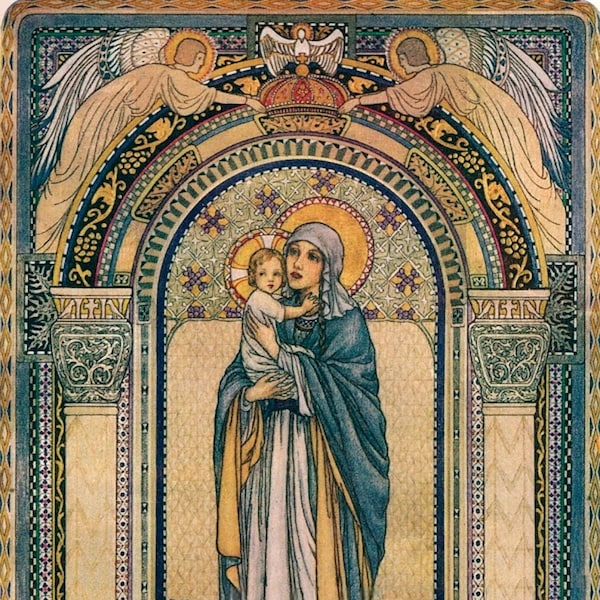 Madonna and Child – by Jeanne Antoinette Labrousse – Beautiful Catholic Art