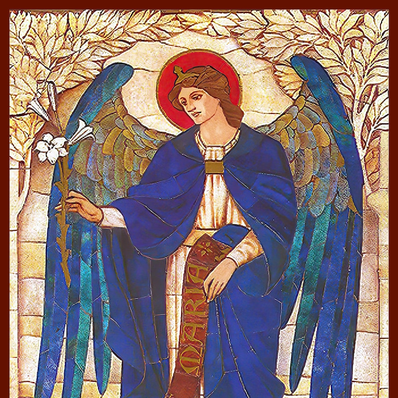 Angel Gabriel Basque Archangel Gabriel - Etsy - Page 2