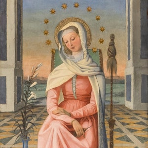 Mater Admirabilis – Beautiful Catholic Art Print – Archival Quality