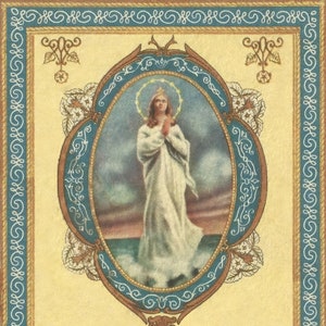 Stella Maris – Baseado em um cartão sagrado argentino – Arte católica – Presente católico – Qualidade de arquivo