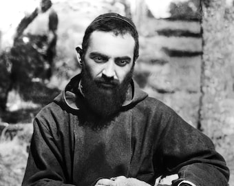 St. Padre Pio – Exclusive Restoration – 3 sizes – Catholic Art Print – Archival Quality