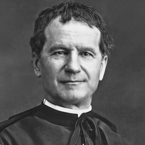 St. Don Bosco – (St. John Bosco) – Exclusive Restoration – 3 sizes – Catholic Art Print – Archival Quality