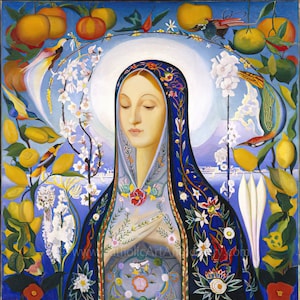 The Virgin – 2 sizes – by Joseph Stella