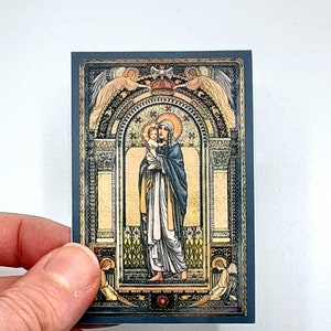 Adesivo Madonna col Bambino – di Jeanne Antoinette Labrousse – Alta qualità