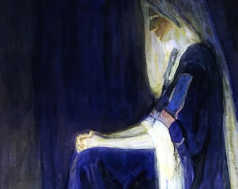 New! Mary – Henry Ossawa Tanner – Catholic Art Print – Archival Quality