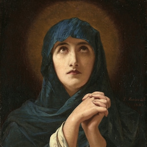 Our Lady of Sorrows – Pedro Américo – Catholic Art Print – Archival Quality