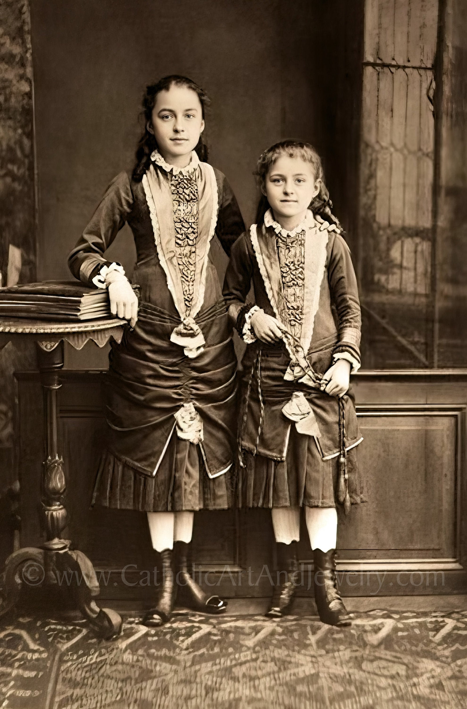 St. Therese & Her Sister Celine Martin Exclusive Photo Etsy UK