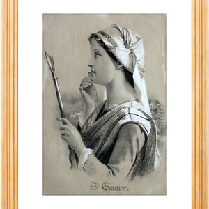 St. Genevieve by Céline Martin, Sister of Therese of Lisieux – Catholic ...