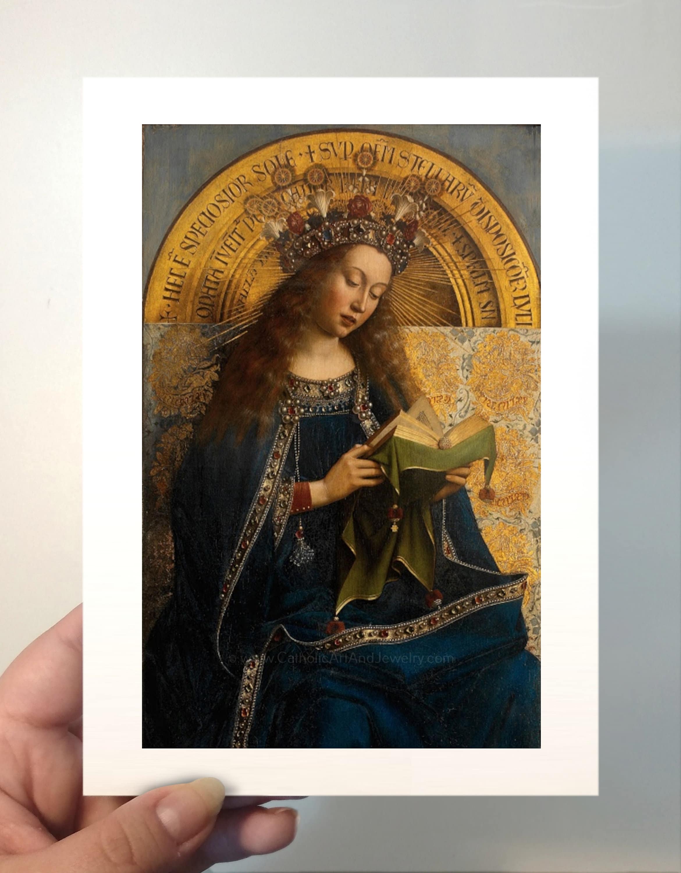 聖母マリア – ゲントの祭壇画 – ヤン・ファン・エイク – 中世