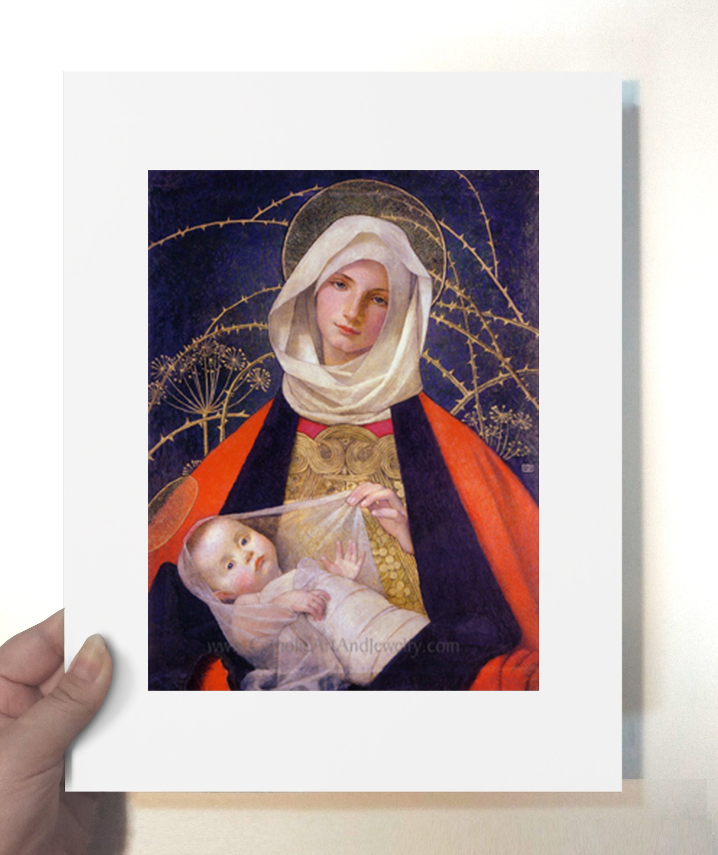 Madonna and Child – by Marianne Stokes - Etsy