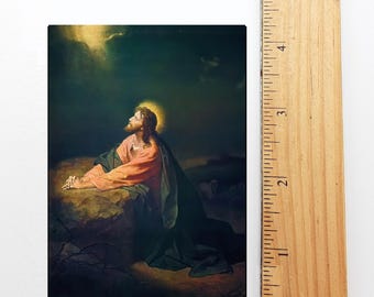 Agony in the Garden Holy Card – pack of 10/100/1000  – Easter Holy Card