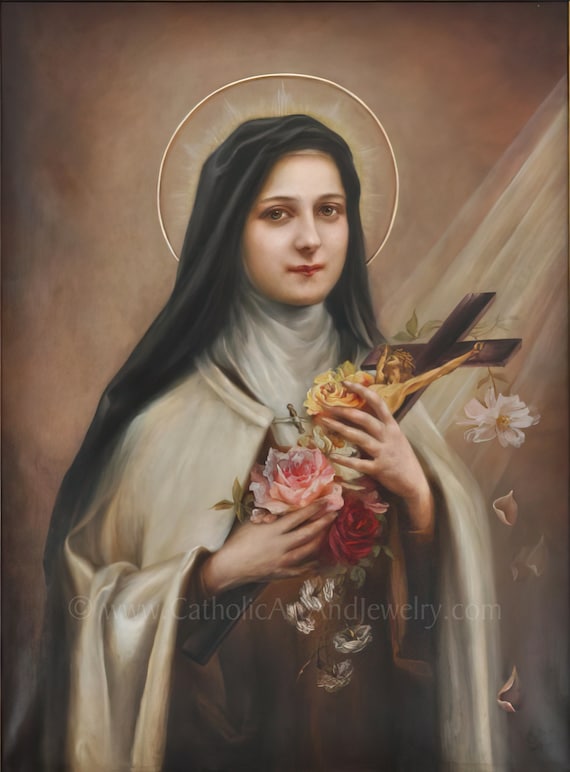 St Therese of Lisieux by Her Sister Celine Martin 3 Sizes - Etsy Israel