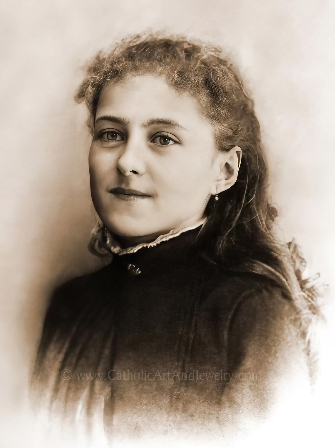 St. Therese Exclusive Restoration Vivid Photo 2 Sizes - Etsy