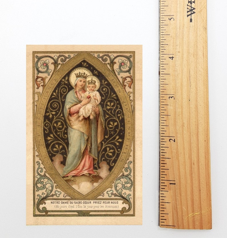 Holy Card – Our Lady of the Sacred Heart – Pack of 10/100/1000 ...