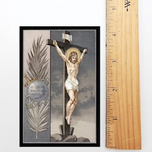 Novo! Crucificação – Nosso Redentor Vive – pacote de 10/100/1000 – Cartão Sagrado de Páscoa