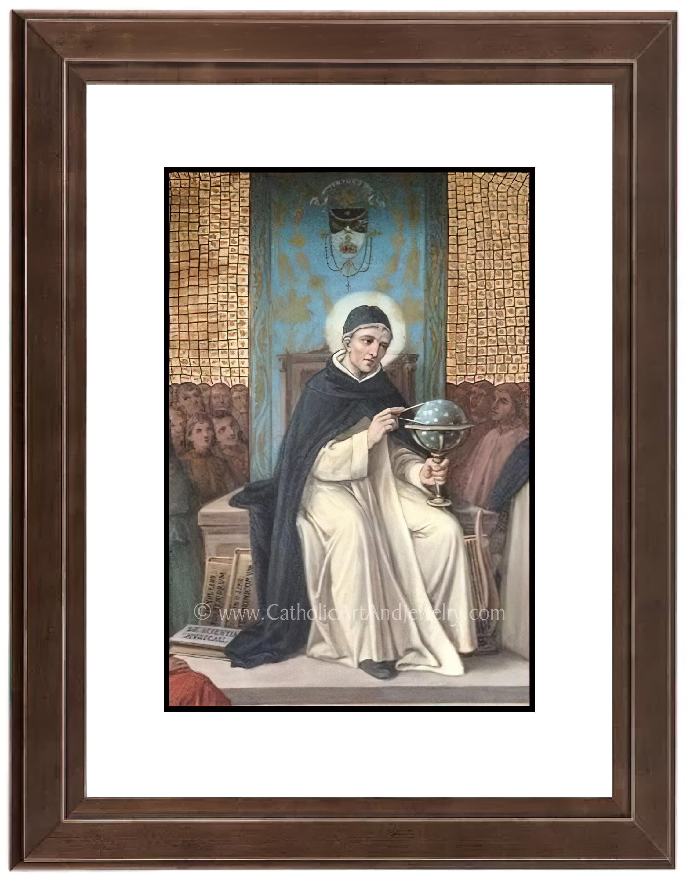 St Albert the Great – Beautiful Catholic Art Print – Archival Quality ...