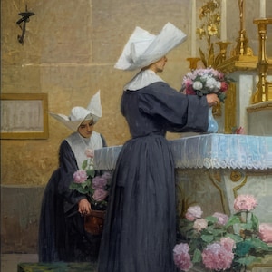 New! In His Honor – Louis Emile Adan – Beautiful Catholic Art – Archival Quality Print