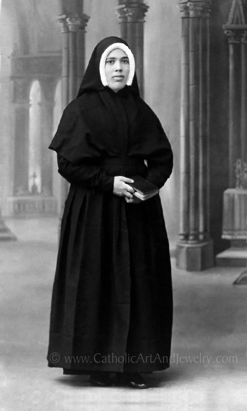 Fatima Sister Lucia - Restored Photograph - Archival Quality Print image 1