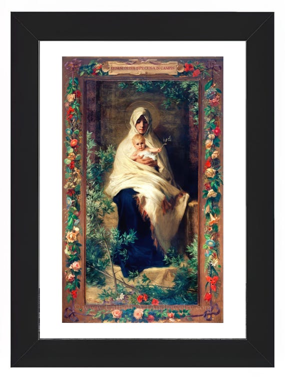Our Lady of the Olives by Nicolò Barabino -- Beautiful Catholic