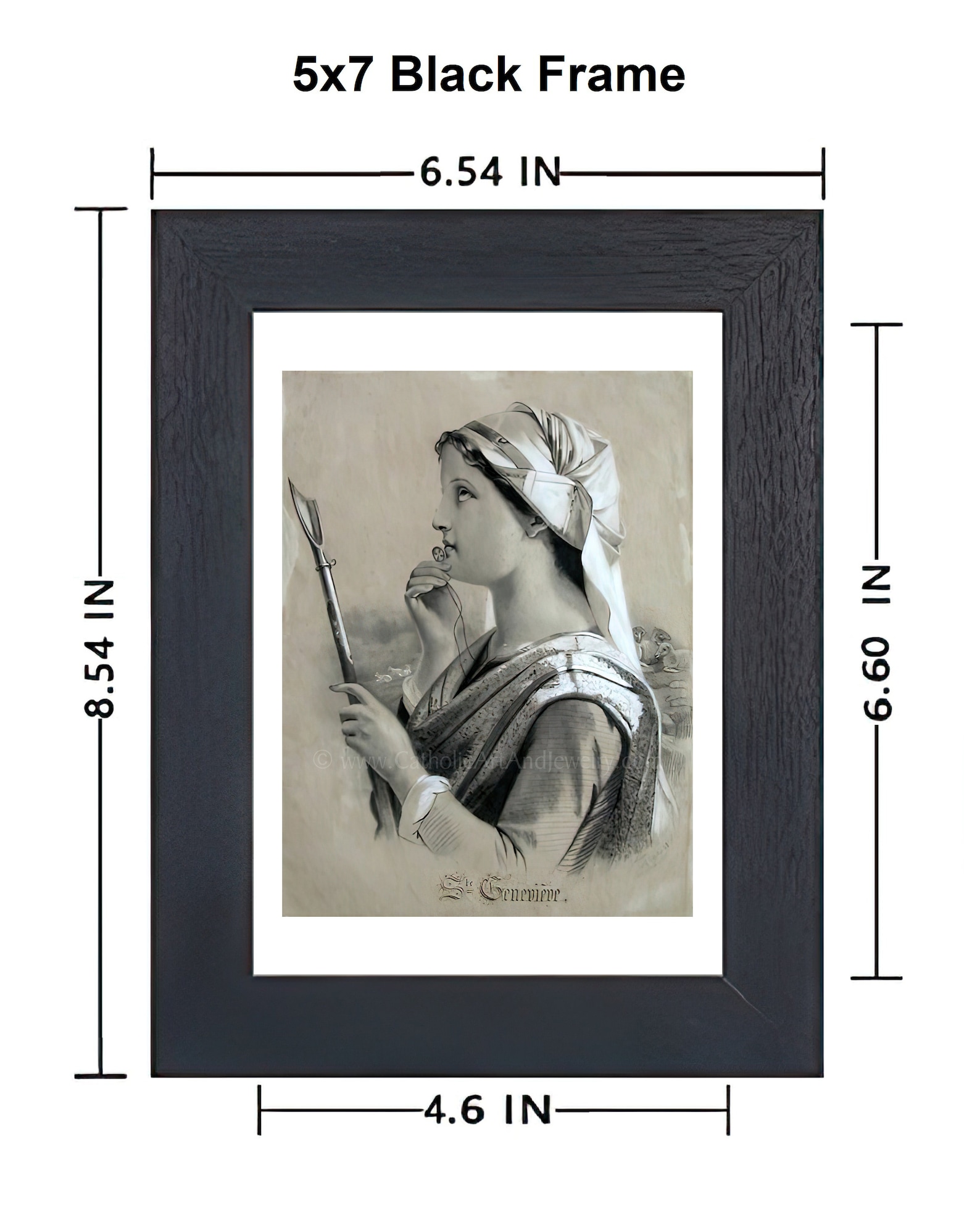 St. Genevieve by Céline Martin, Sister of Therese of Lisieux – Catholic ...