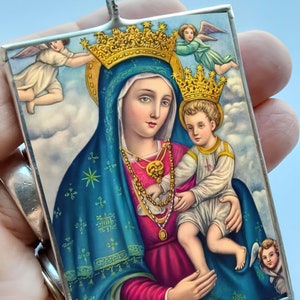 Christmas Ornament Padre Pio's Favorite Madonna and Child