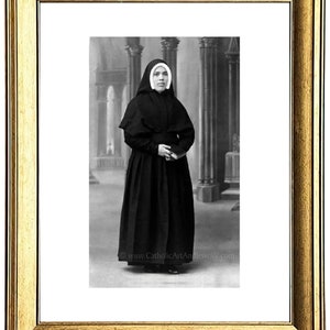 Fatima Sister Lucia - Restored Photograph - Archival Quality Print image 3
