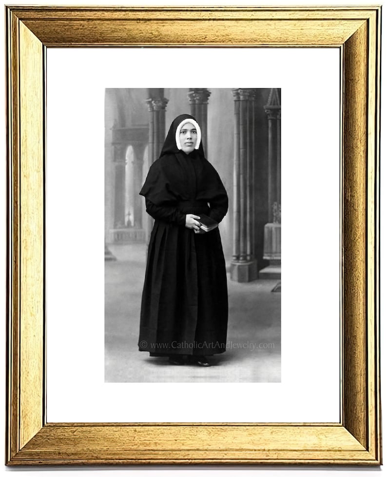 Fatima Sister Lucia - Restored Photograph - Archival Quality Print image 3