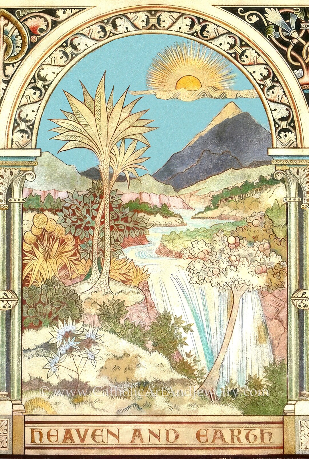 New Heaven and Earth From the Series Worship Him Who Made - Etsy