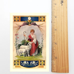 Neu! Christkindliche Karte - Ostern Frühling - 10/100/1000er Pack - Restaurierte Vintage Karte