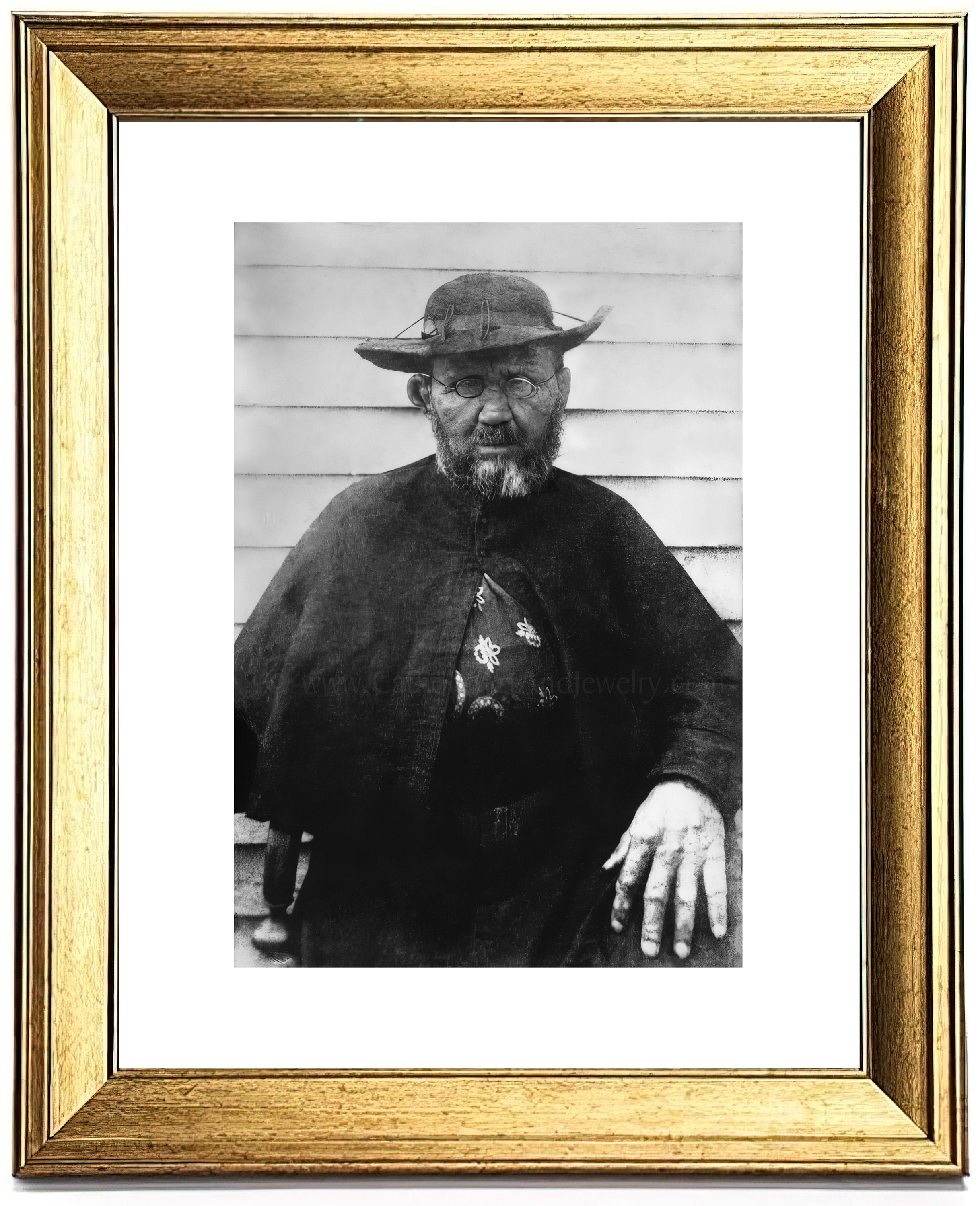 St. Damien of Molokai – Restored Photograph – 3 Sizes – Catholic Art ...