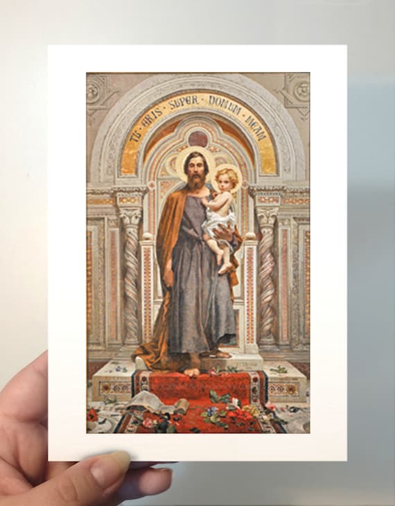St. Joseph – Mosaic Originally From St. Peter's Basilica at the