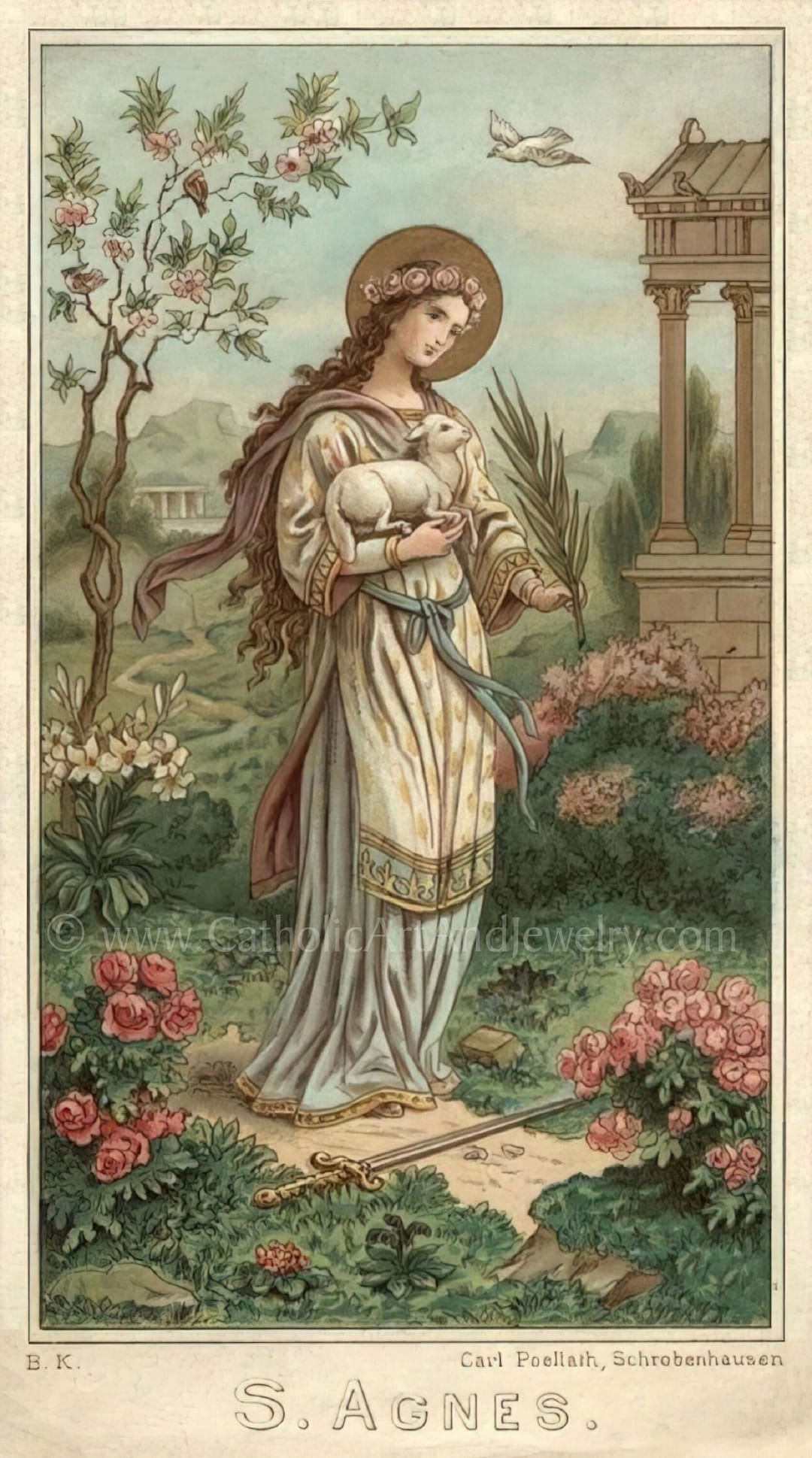 Die-Heilige-Agnes-von-Rom-Martyrerin-und-Symbol-der-Reinheit