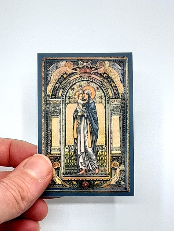 Madonna & Child Sticker – by Jeanne Antoinette Labrousse – High