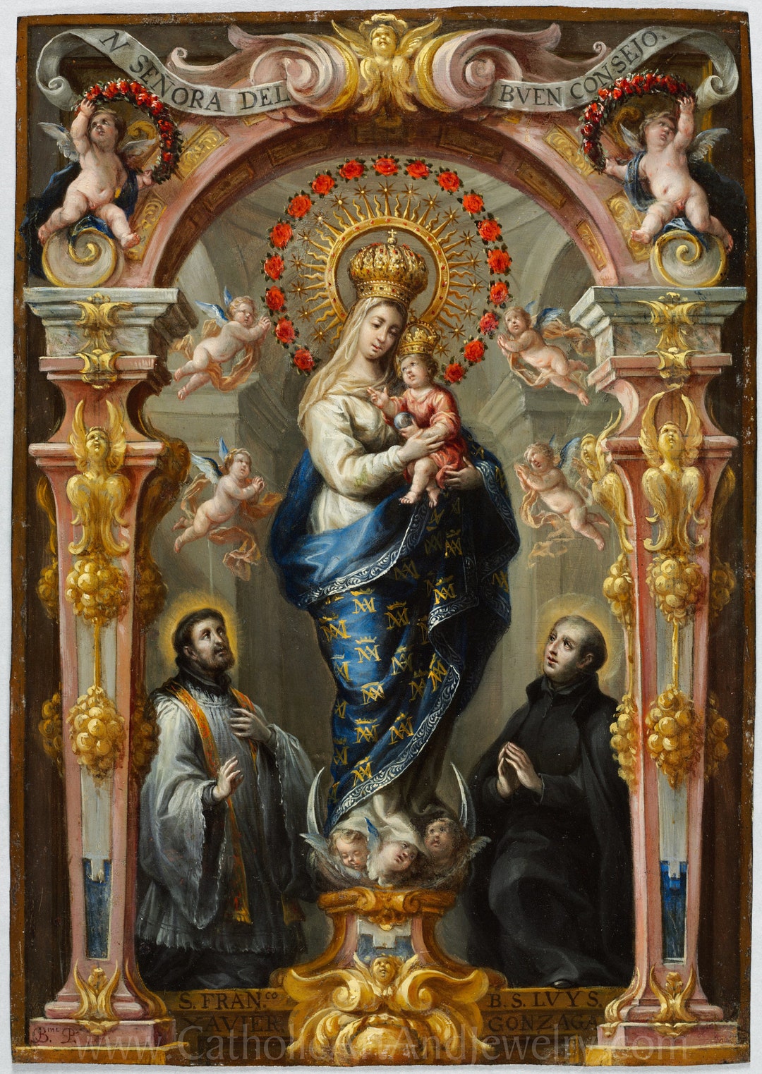 Our Lady of Good Counsel – Bartolome Perez – Catholic Art Print ...