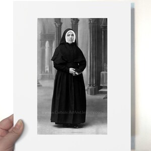 Fatima Sister Lucia - Restored Photograph - Archival Quality Print image 6