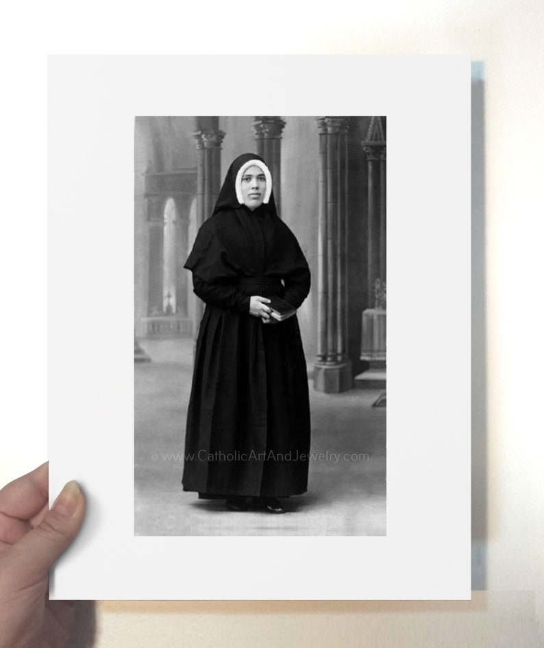 Fatima Sister Lucia - Restored Photograph - Archival Quality Print image 6