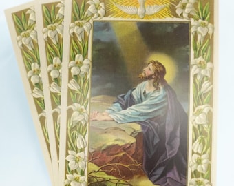 New! Easter Blessings – 4x6 Postcard – pack of 3, 10, or 100 – based on a Vintage Post Card