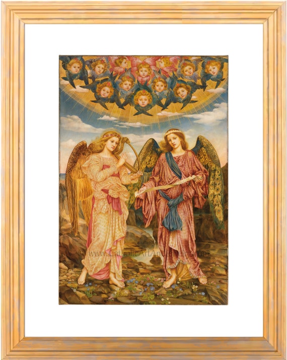 Gloria in Excelsis – by Evelyn De Morgan – Catholic Art Print