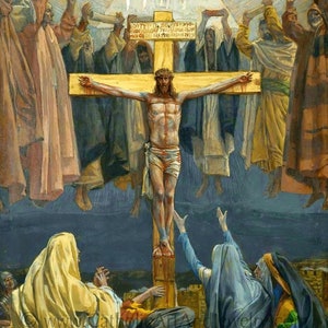 It is Finished – Crucifixion – 3 sizes – by James Tissot