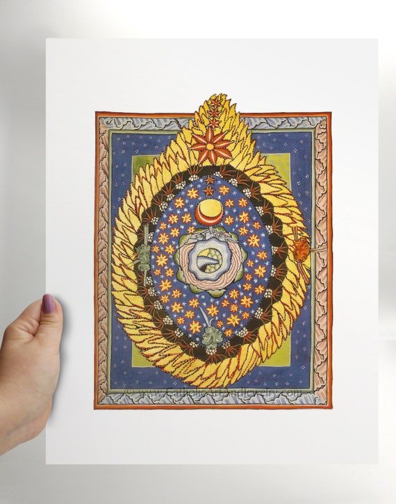 Hildegard of Bingen's Art: – God, Cosmos, and Humanity – Circa