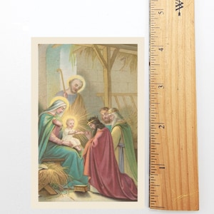 Neu! Weihnachtskarte #8 – Bouasse Jeune Magi – 10/100/1000er Pack – Stocking Stuffer– Restaurierte Vintage Karte