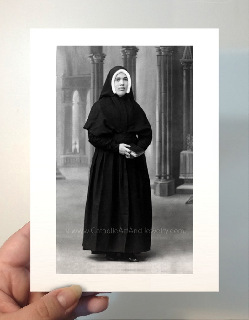 Fatima Sister Lucia - Restored Photograph - Archival Quality Print image 5