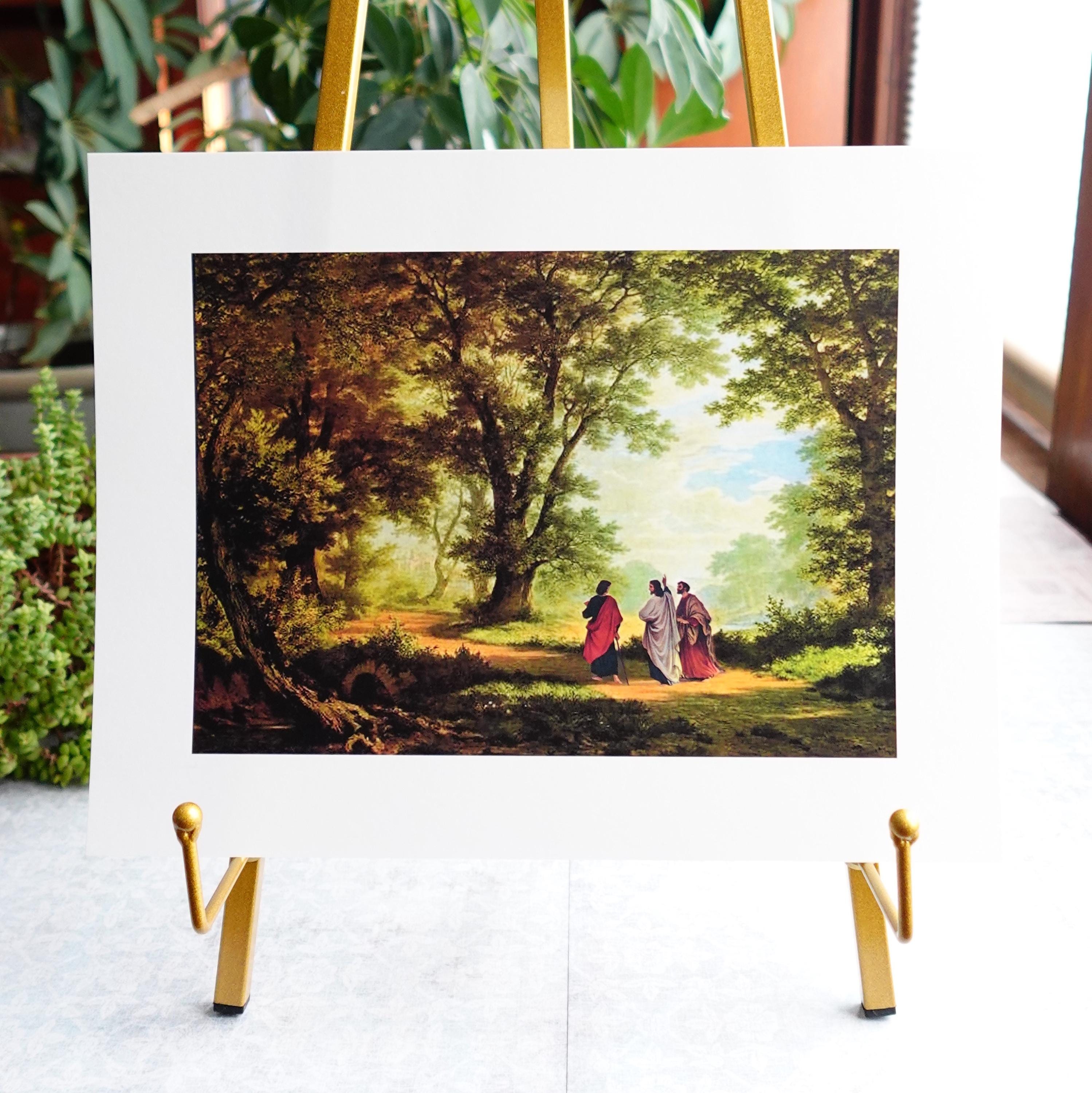 エマオへの道 – ロバート・ツンド – カトリック美術版画 - Etsy 日本