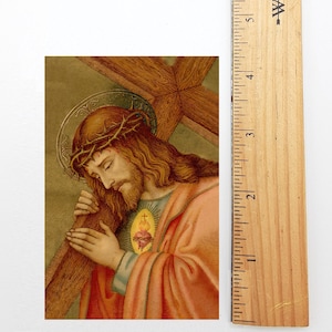 Neu!  Die Kreuztragung Heilige Karte - 10er/100/1000er - Osterkarte